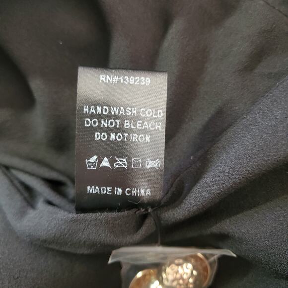 Tuckernuck Pomander Place Coco Tweed Bow Dress Houndstooth Black White Medium - Picture 11 of 12